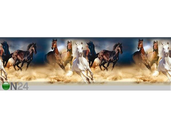 Настенная наклейка Horses 14x500 см