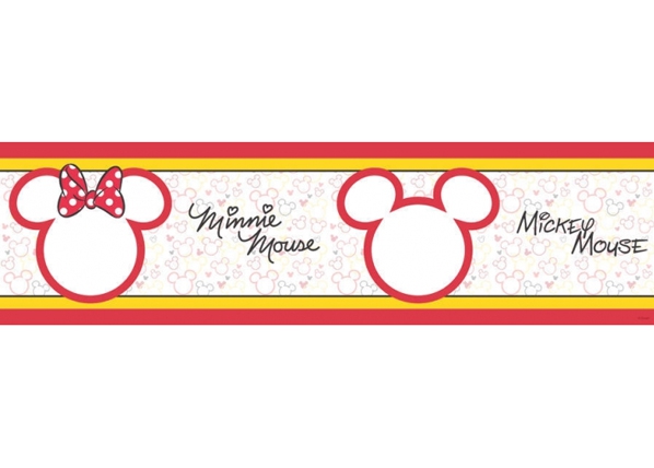 Настенная наклейка Mickey Mouse Cute 14x500 cm