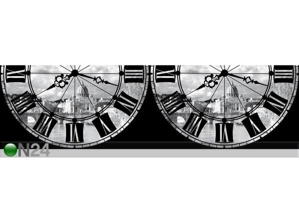 Настенная наклейка Roma with Clock 14x500 см