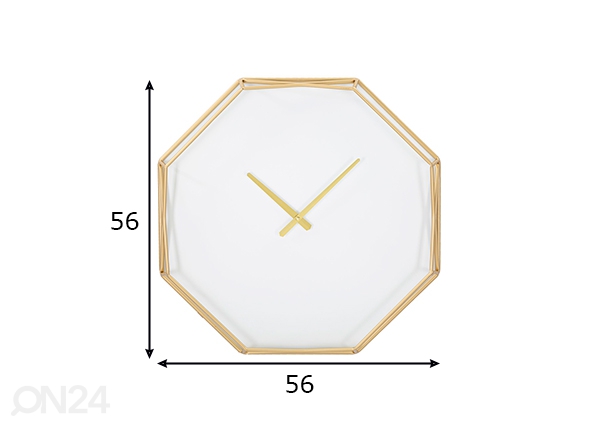 Настенные часы 56x56 cm размеры