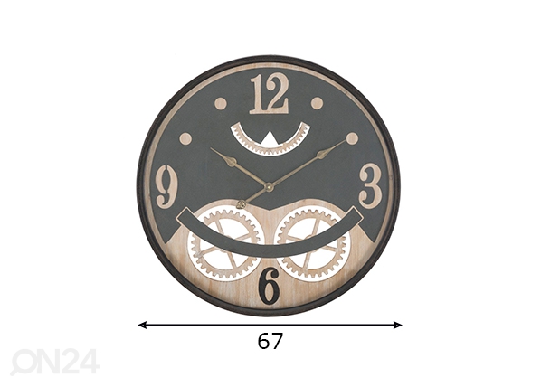 Настенные часы 67 cm размеры