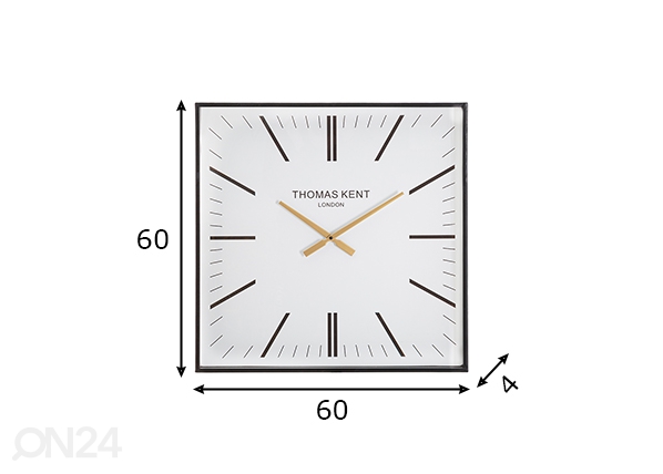 Настенные часы Kent 60 cm размеры
