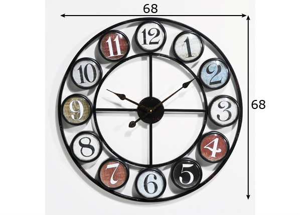 Настенные часы Vintage Colore размеры