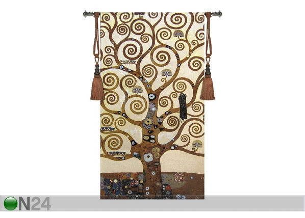 Настенный ковер Гобелен Klimt Tree 76x137 см
