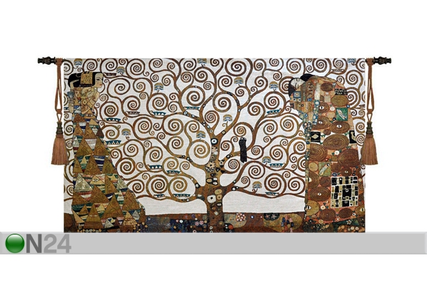 Настенный ковер Гобелен Klimt Tree II 238x138 cm