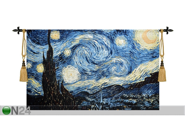 Настенный ковер Гобелен Van Gogh Starry Night 140x86 cm