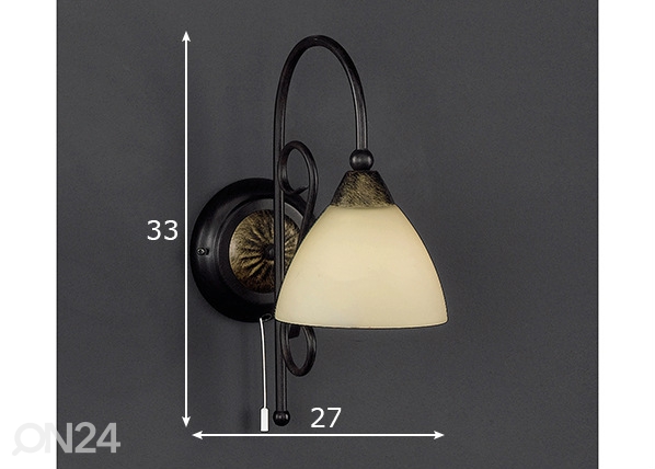 Настенный светильник Antik размеры