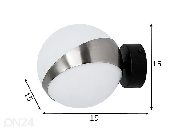 Настенный светильник Elfa-2 размеры