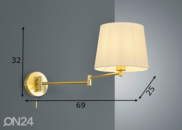 Настенный светильник Lyon размеры