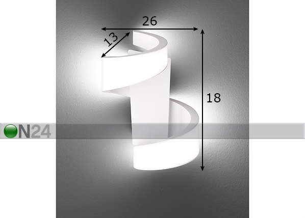 Настенный светильник Mark LED размеры