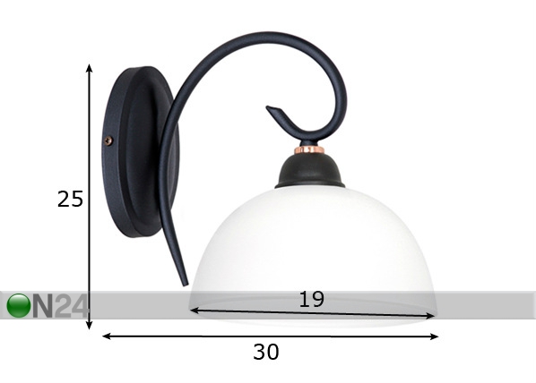 Настенный светильник Ren размеры