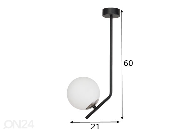 Настенный светильник Tim-2 размеры