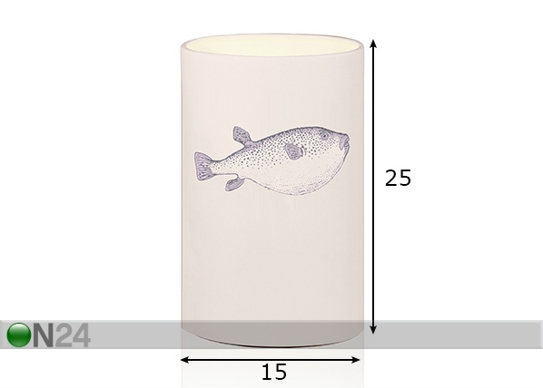 Настольная лампа Blowfish размеры