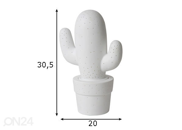 Настольная лампа Cactus размеры