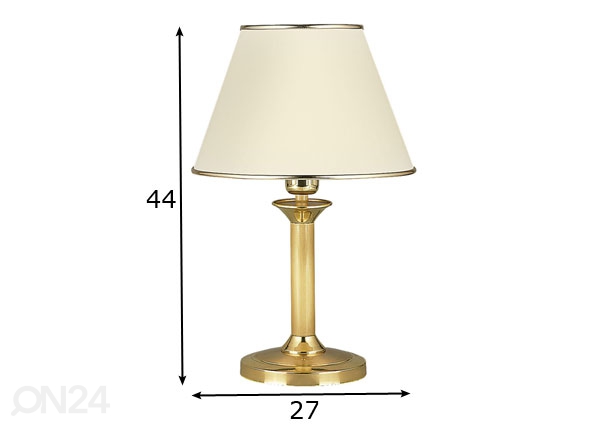 Настольная лампа Classic-2 размеры