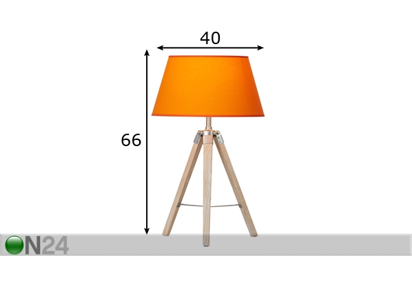 Настольная лампа Copenhagen-C размеры