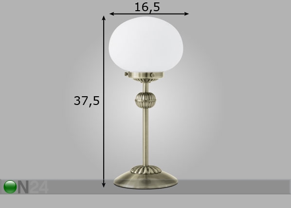 Настольная лампа Fernandez размеры