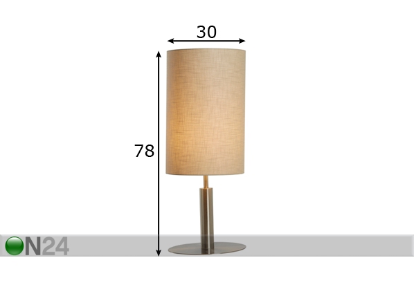 Настольная лампа Galla-L размеры