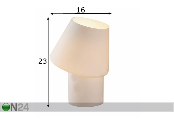 Настольная лампа Ipis размеры