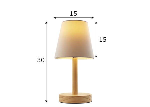 Настольная лампа Large размеры
