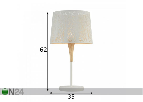 Настольная лампа Modern Lantern размеры
