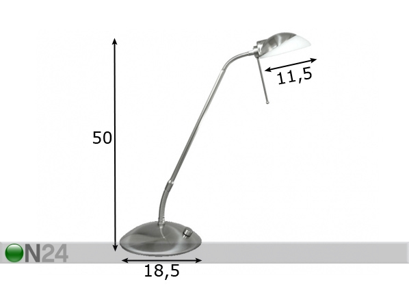 Настольная лампа Nance размеры