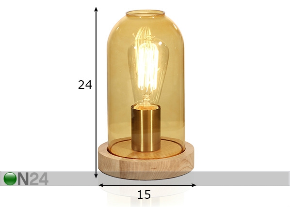 Настольная лампа Newton размеры