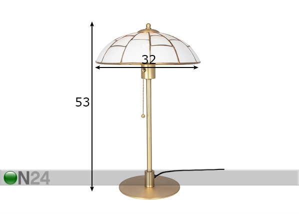 Настольная лампа Ombrello размеры