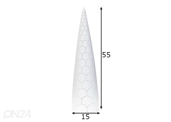 Настольная лампа Peak XL размеры