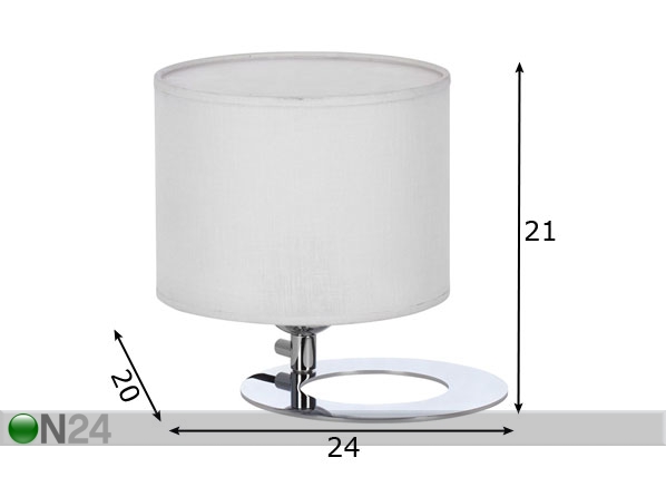 Настольная лампа Pres-2 размеры