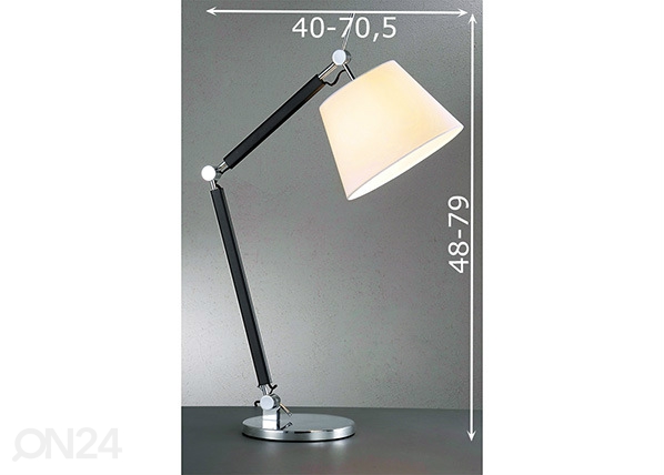 Настольная лампа Zyta Ø20 cm размеры