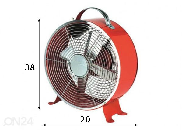 Настольный вентилятор Coolwave 15 Вт размеры