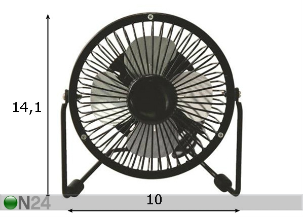 Настольный вентилятор Coolwave 2,5 Вт размеры