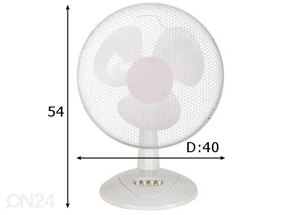 Настольный вентилятор Coolwave 55 Вт размеры