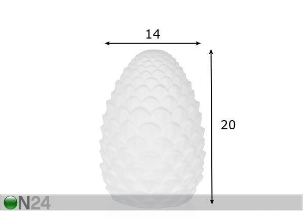 Настольный светильник Cone размеры
