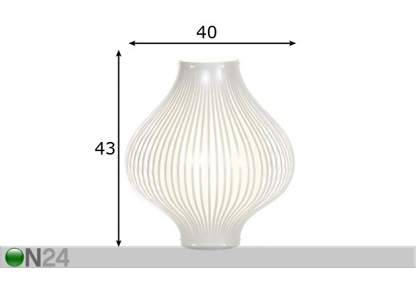 Настольный светильник Ø40 см размеры