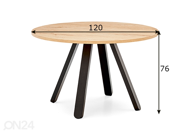 Обеденный стол размеры