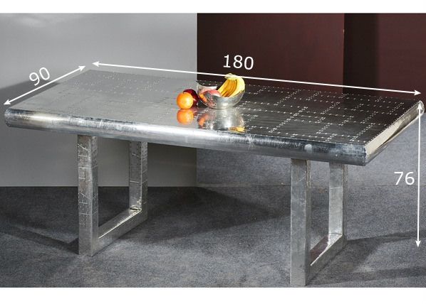 Обеденный стол Airman 180x90 cm размеры