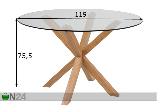 Обеденный стол Beira размеры