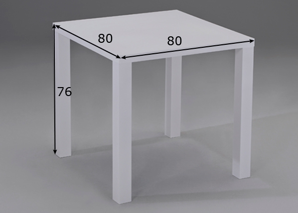 Обеденный стол Diamond 80x80 см размеры