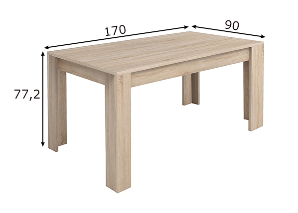 Обеденный стол Java размеры