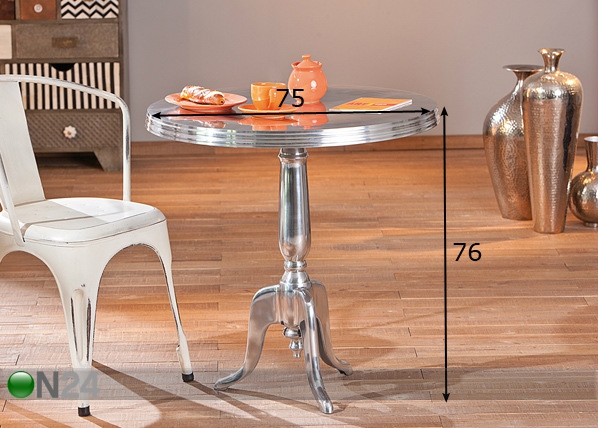 Обеденный стол Mistura Ø 75 cm размеры