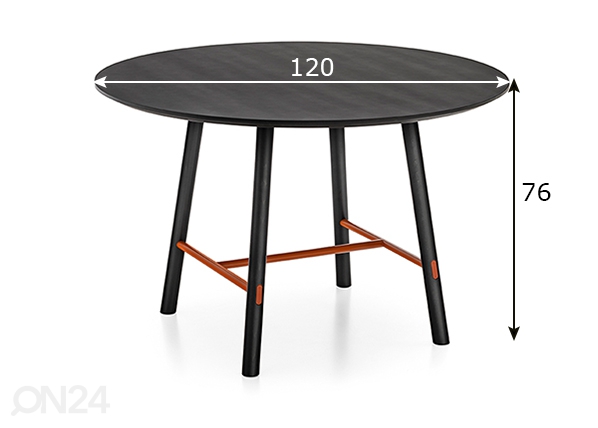 Обеденный стол Yo размеры