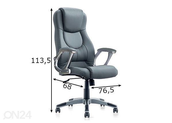 Офисное кресло Rico размеры