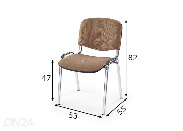 Офисный стул размеры
