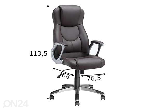 Офисный стул Rico размеры