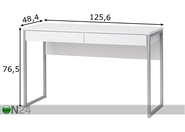 Письменный стол Function размеры