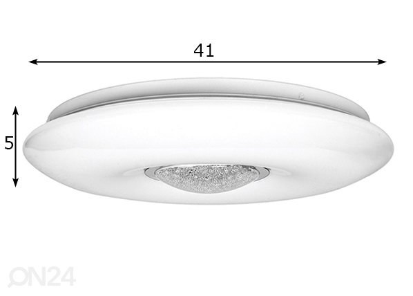 Плафонный светильник 24 Вт LED размеры