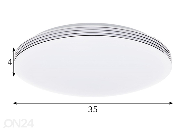 Плафонный светильник 30 Вт LED размеры