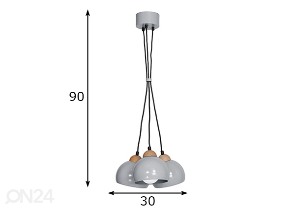 Подвесной светильник размеры